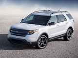 Images of Ford Explorer Sport (U502) 2012