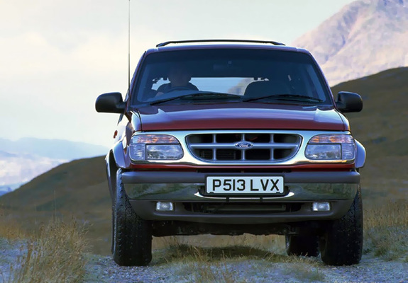 Photos of Ford Explorer UK-spec 1995–2001