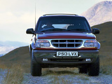 Photos of Ford Explorer UK-spec 1995–2001