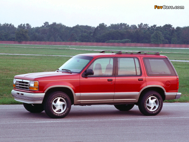 Pictures of Ford Explorer 1990–94 (640 x 480)