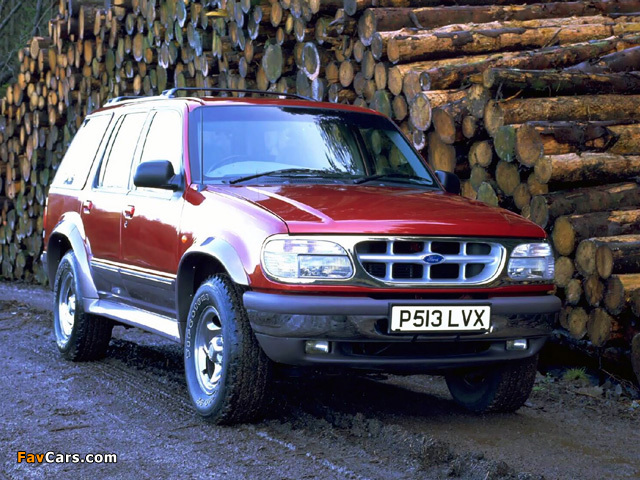 Pictures of Ford Explorer UK-spec 1995–2001 (640 x 480)