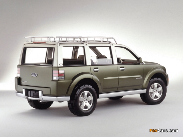 Pictures of Ford Explorer Sportsman Concept 2001 (640 x 480)