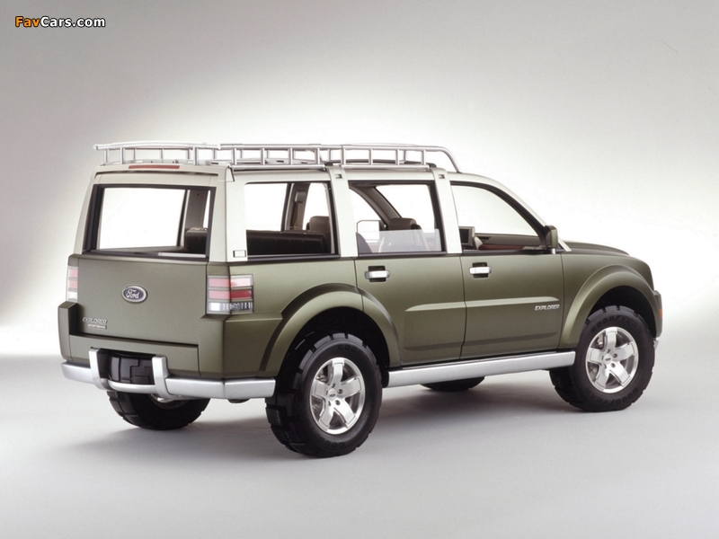 Pictures of Ford Explorer Sportsman Concept 2001 (800 x 600)