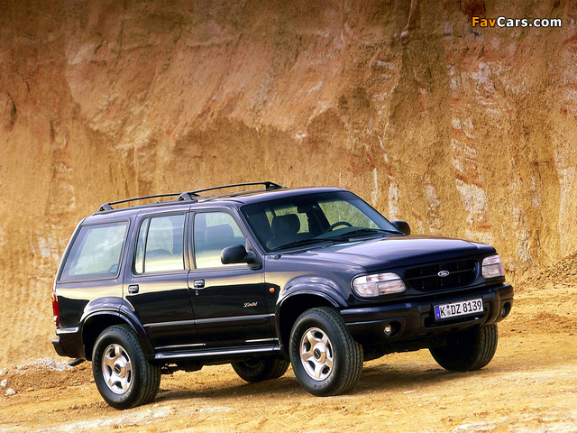 Ford Explorer EU-spec 1995–2001 wallpapers (640 x 480)