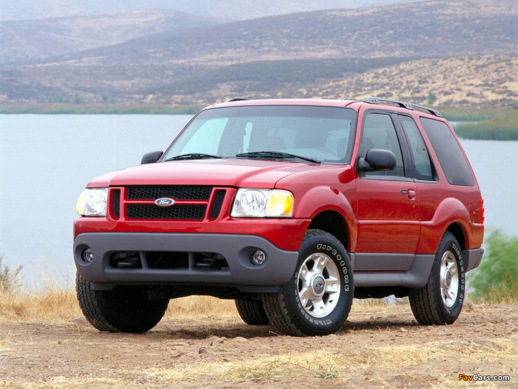 Ford Explorer Sport 2001–03 wallpapers (1024 x 768)