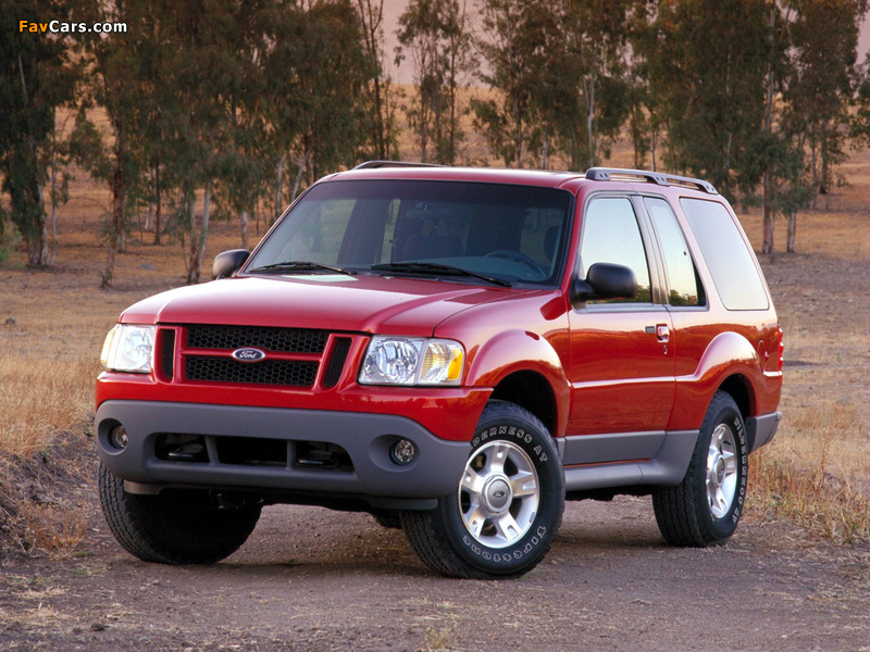 Ford Explorer Sport 2001–03 wallpapers (800 x 600)