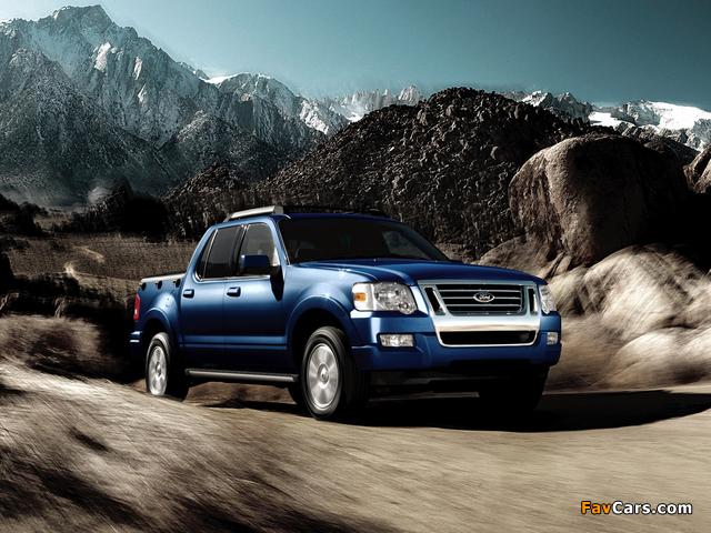 Ford Explorer Sport Trac 2006–10 wallpapers (640 x 480)
