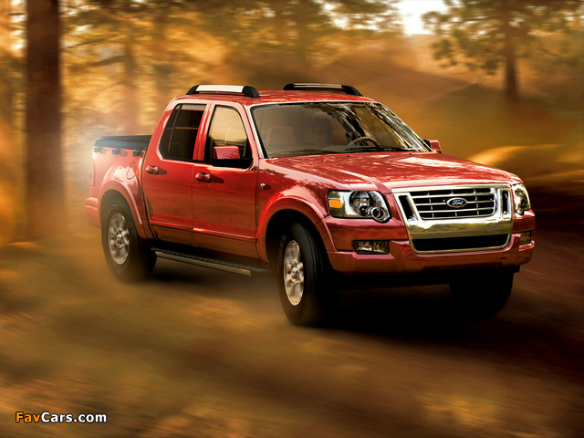 Ford Explorer Sport Trac 2006–10 wallpapers (640 x 480)