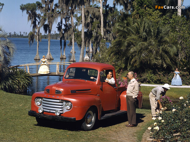 Ford F-1 Pickup 1948–52 photos (640 x 480)