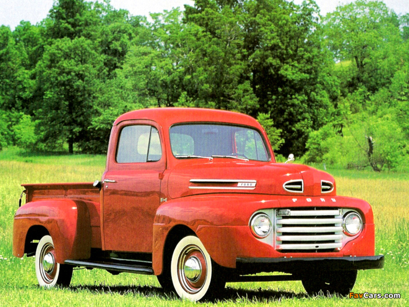 Ford F-1 Pickup 1948–52 wallpapers (800 x 600)