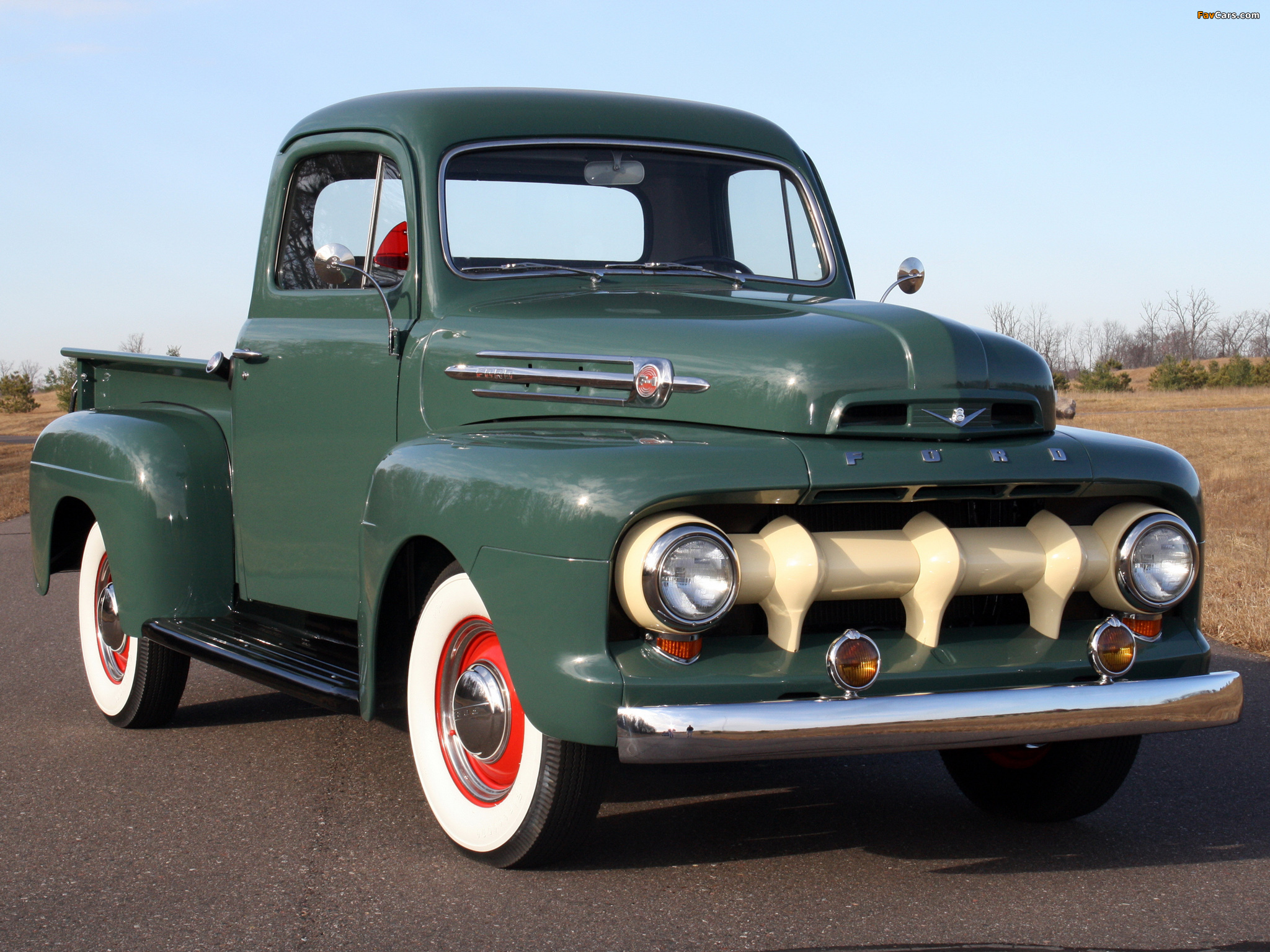 Ford F-1 Pickup 1951–52 wallpapers (2048 x 1536)