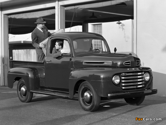 Ford F-1 Pickup 1948–52 wallpapers (640 x 480)