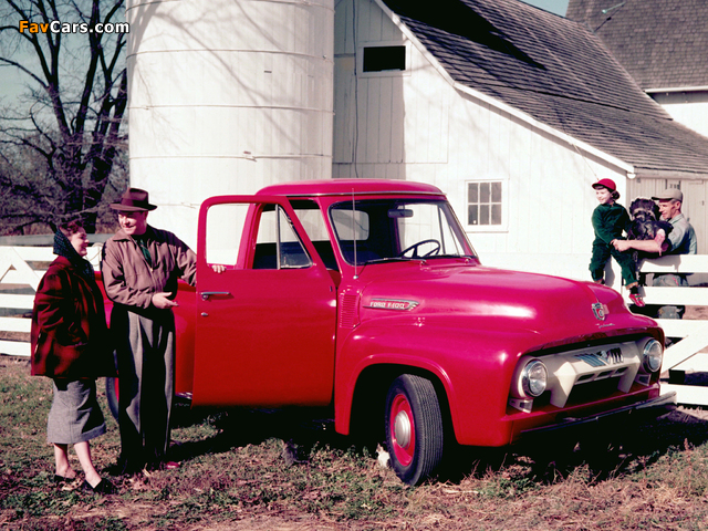Ford F-100 1954 pictures (640 x 480)