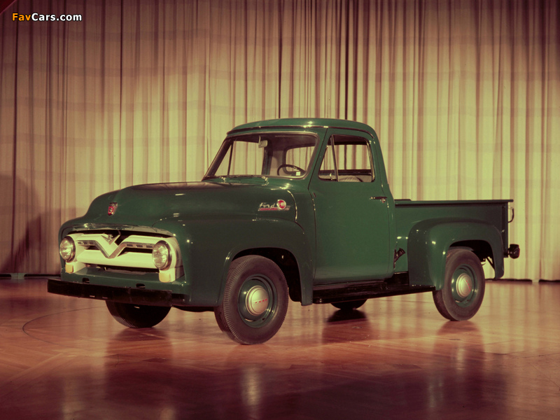 Ford F-100 1955 wallpapers (800 x 600)