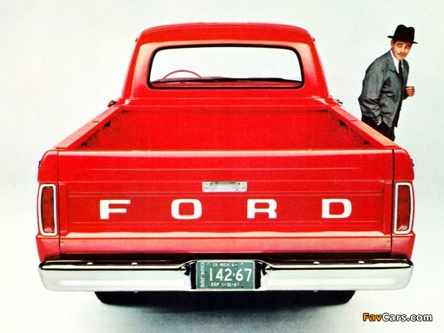 Ford F-100 1964 pictures (640 x 480)