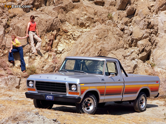 Ford F-100 Styleside Pickup 1978 pictures (640 x 480)