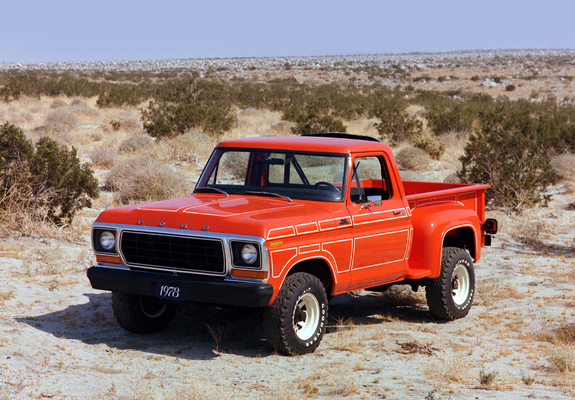 Ford F-100 Flareside Pickup 1978 pictures