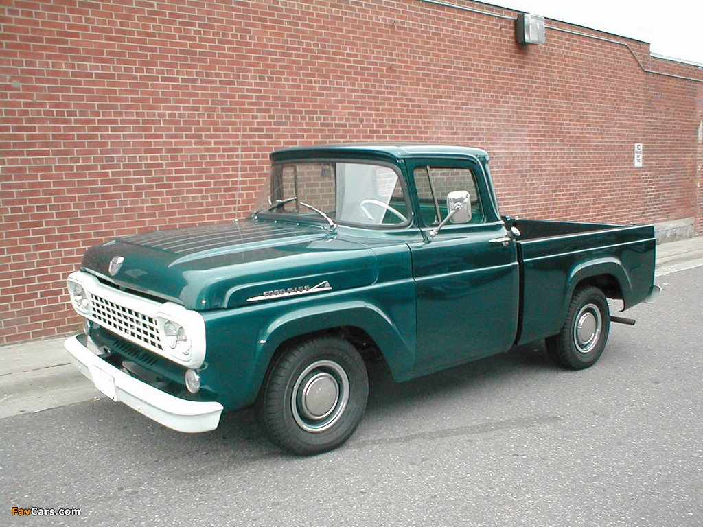 Images of Ford F-100 1958 (1024 x 768)