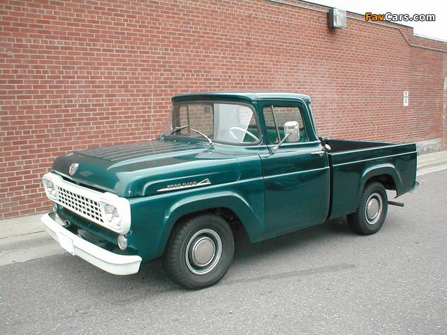 Images of Ford F-100 1958 (640 x 480)