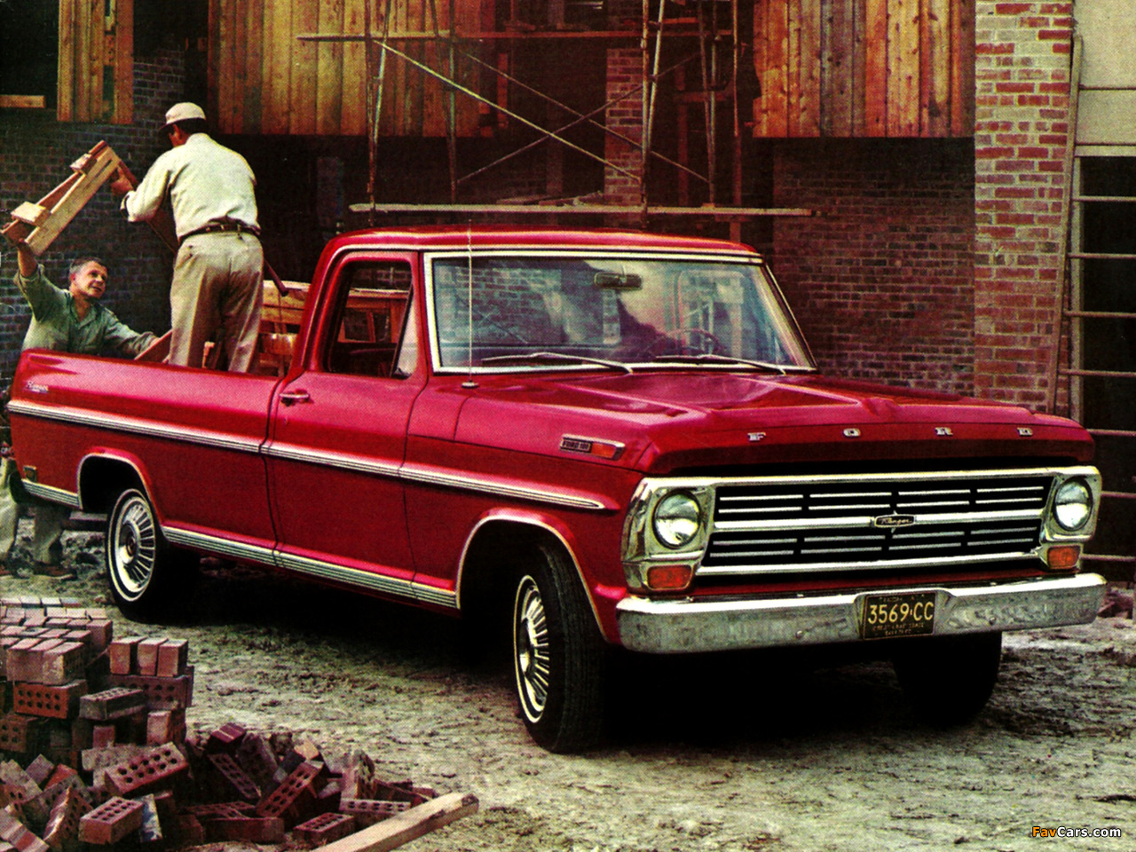 Images of Ford F-100 Ranger 1968 (1280 x 960)