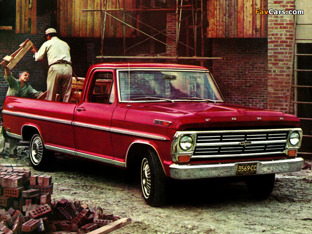 Images of Ford F-100 Ranger 1968 (640 x 480)