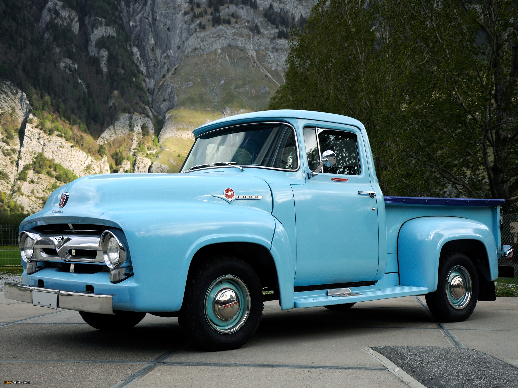 Photos of Ford F-100 1956 (2048 x 1536)