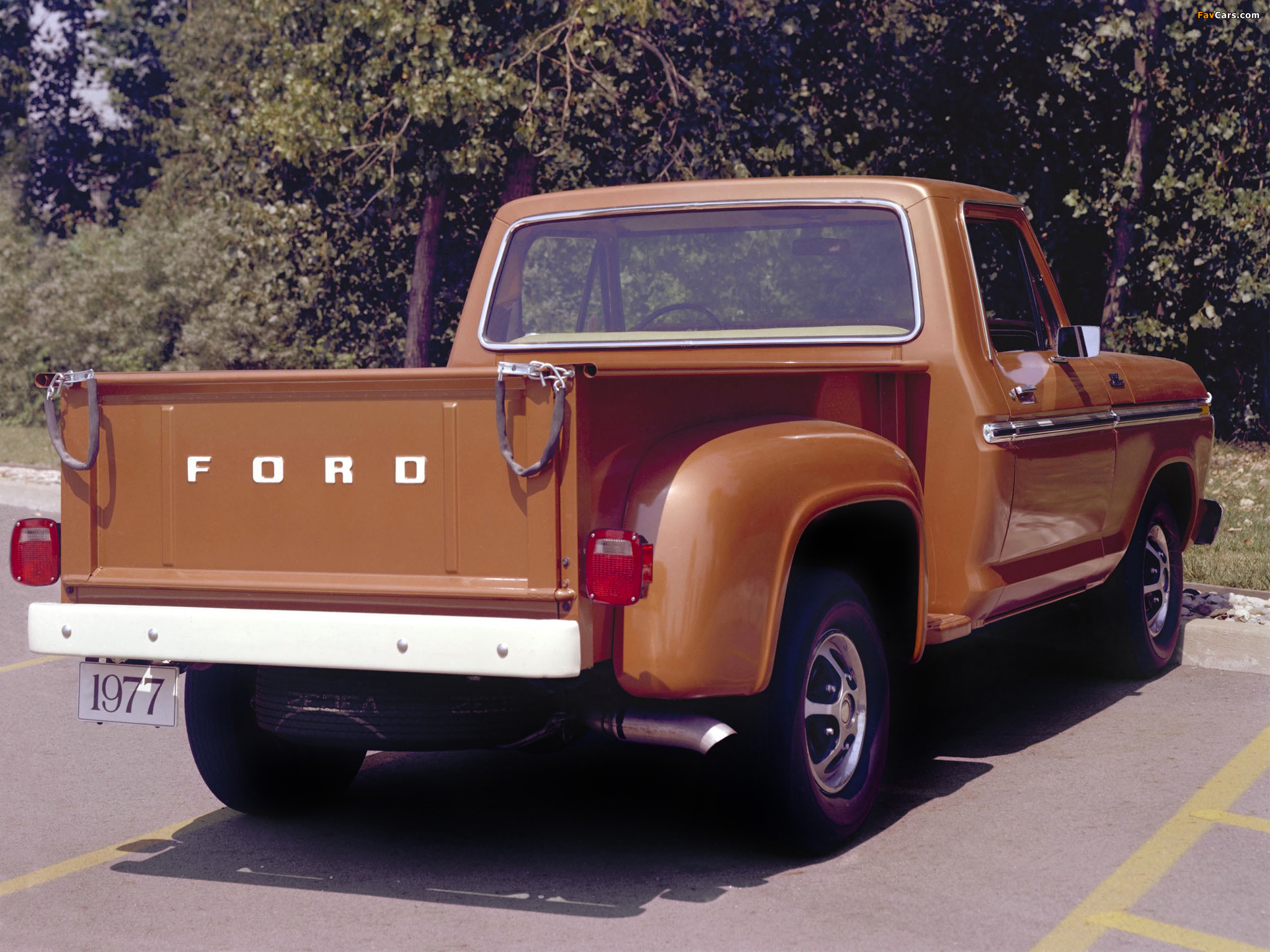Photos of Ford F-100 Ranger Flareside Pickup 1977 (2048 x 1536)
