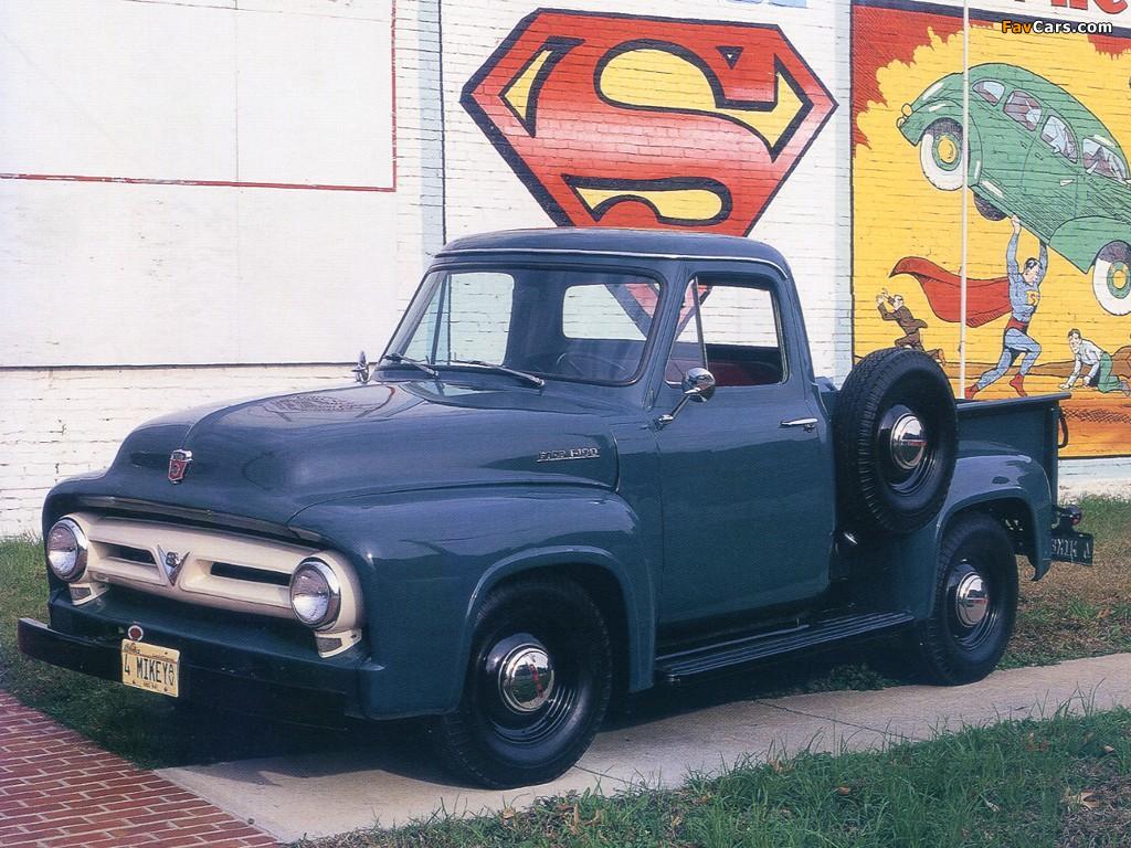 Pictures of Ford F-100 1953 (1024 x 768)
