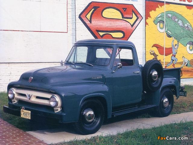 Pictures of Ford F-100 1953 (640 x 480)