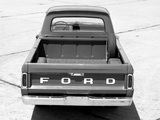 Ford F-100 Styleside Custom Cab 1965 wallpapers