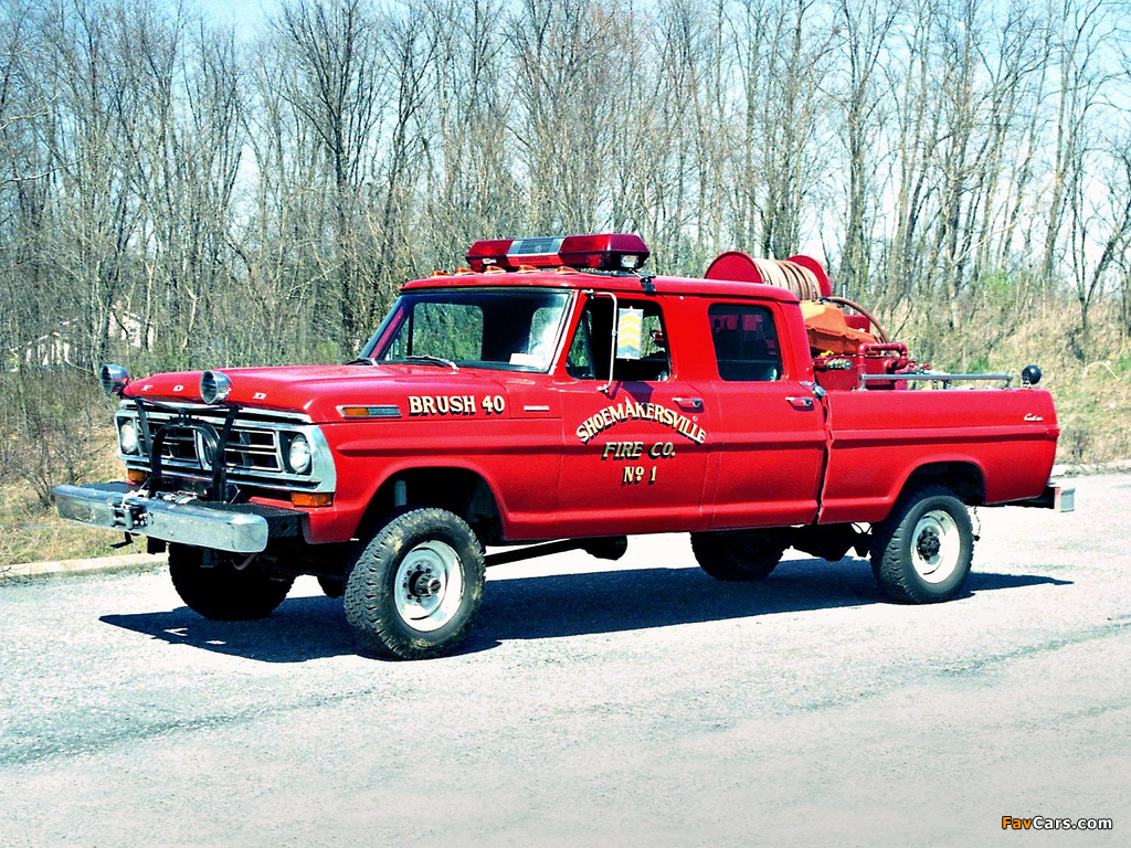 Ford F-150 Firetruck 1972 pictures (1024 x 768)