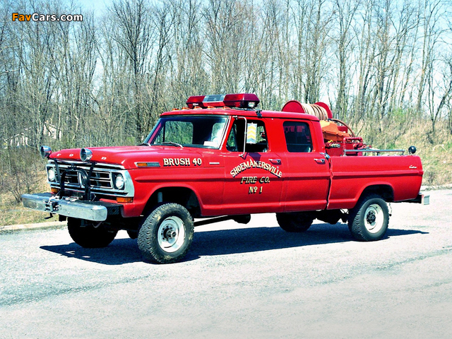 Ford F-150 Firetruck 1972 pictures (640 x 480)