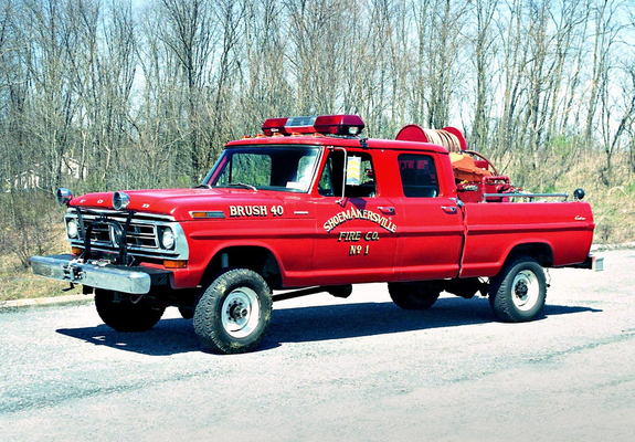 Ford F-150 Firetruck 1972 pictures