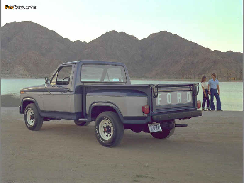 Ford F-150 Flareside Pickup 1980 photos (800 x 600)