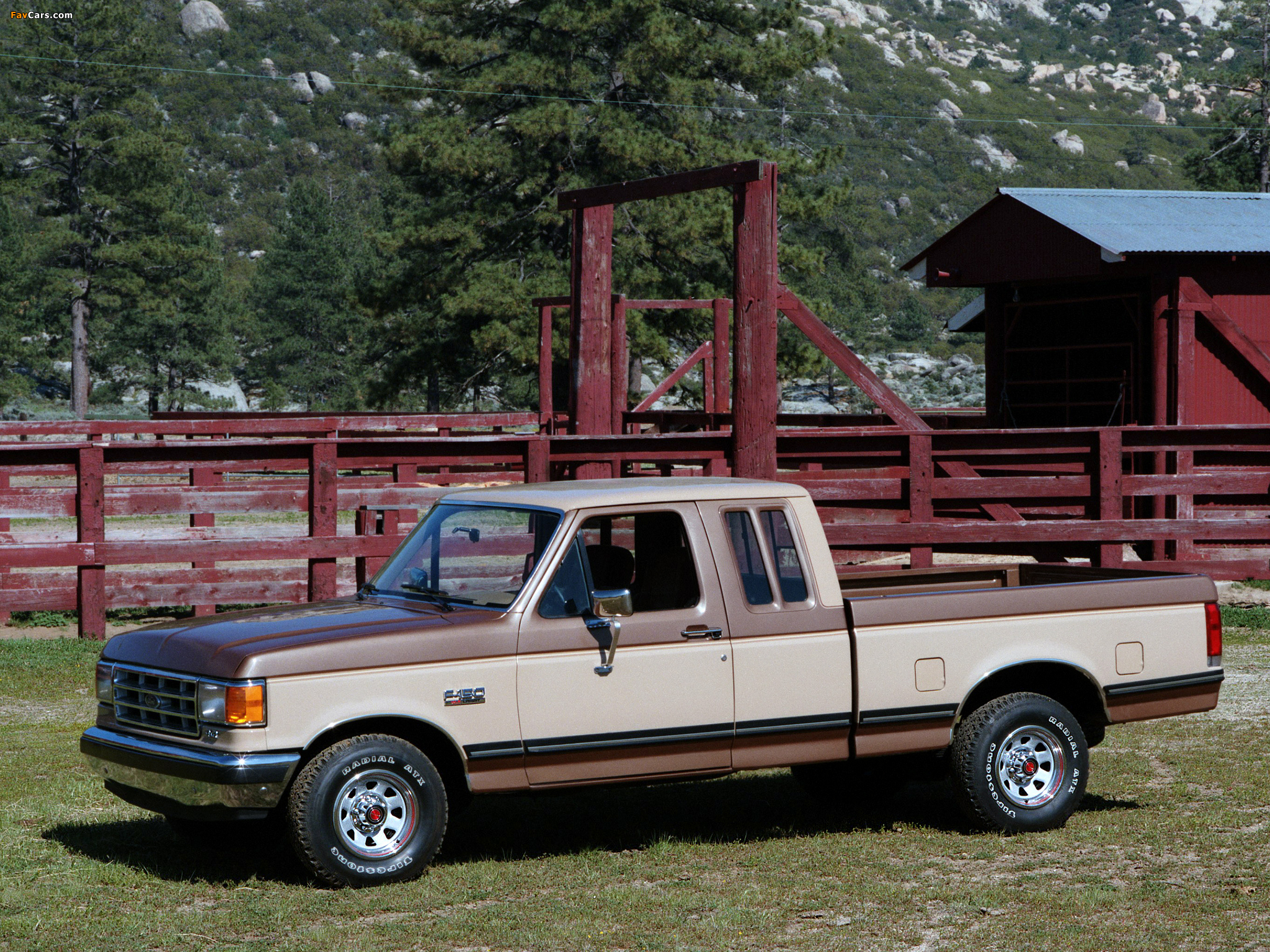 Ford F-150 SuperCab 1987–91 wallpapers (2048 x 1536)