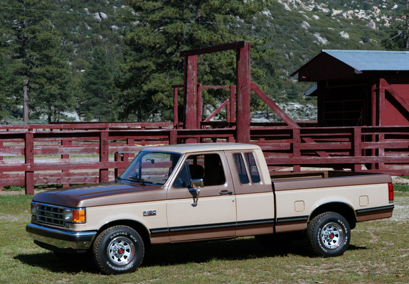 Ford F-150 SuperCab 1987–91 wallpapers