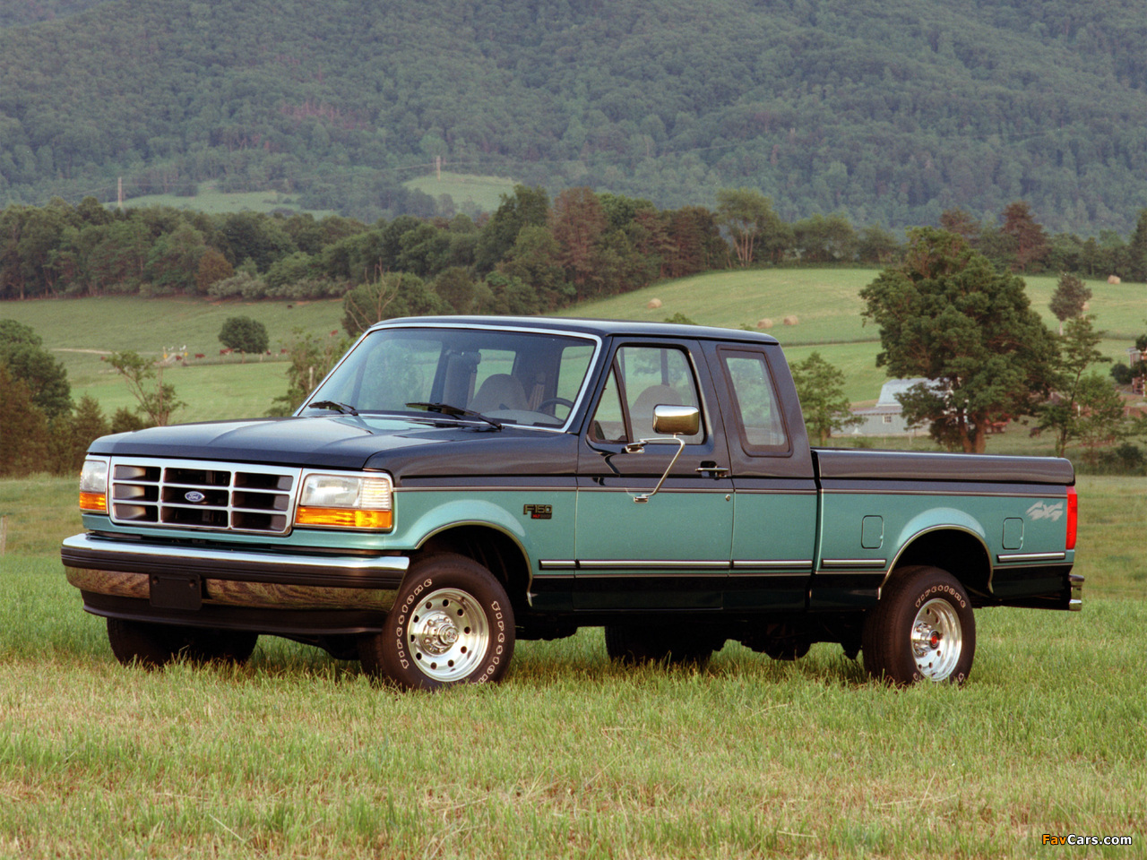 Ford F-150 XLT 1992–96 images (1280 x 960)