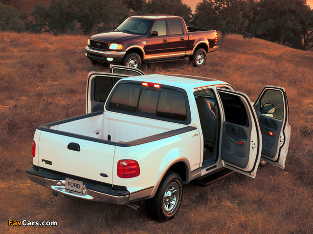 Ford F-150 SuperCrew 1997–2003 images (640 x 480)