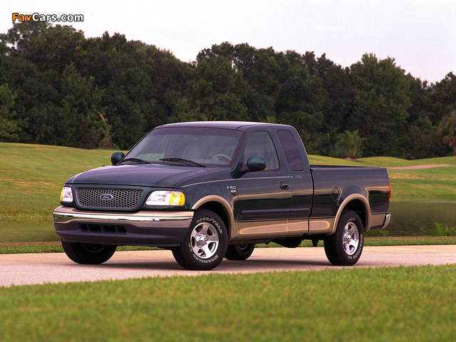 Ford F-150 SuperCab 1997–2003 wallpapers (640 x 480)