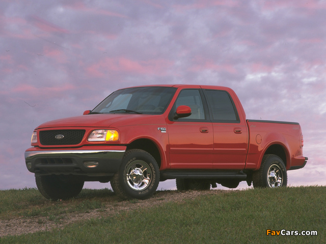 Ford F-150 SuperCrew 1997–2003 wallpapers (640 x 480)