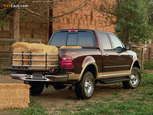 Ford F-150 SuperCrew 1997–2003 wallpapers (640 x 480)