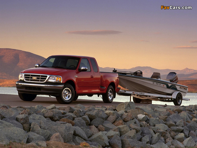Ford F-150 SuperCab Flareside 1999–2003 images (640 x 480)