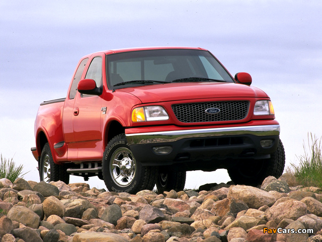 Ford F-150 SuperCab Flareside 1999–2003 pictures (640 x 480)