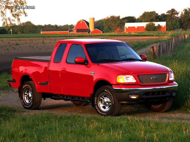 Ford F-150 SuperCab Flareside 1999–2003 pictures (640 x 480)