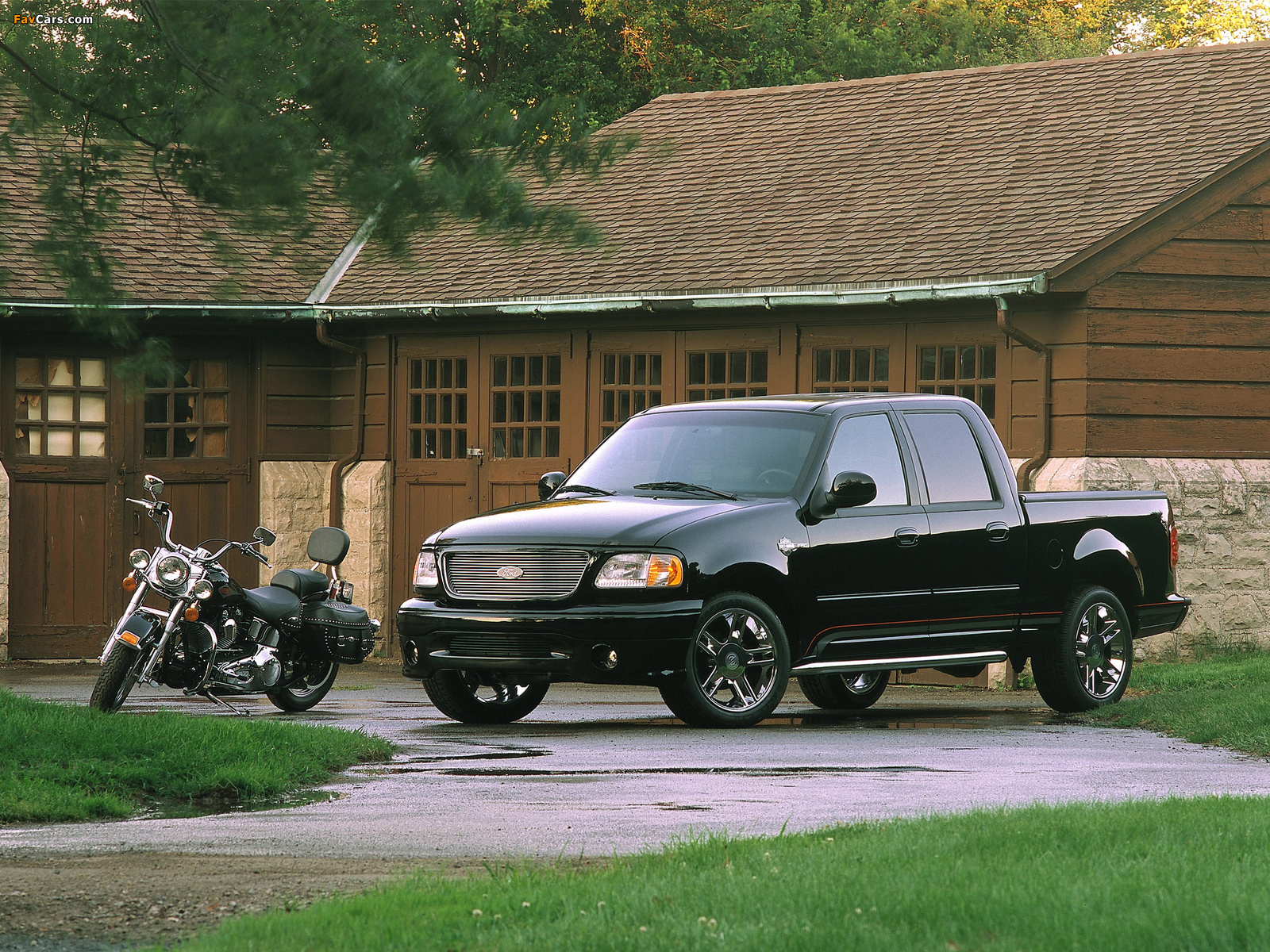 Ford F-150 Harley-Davidson SuperCrew 2001 pictures (1600 x 1200)