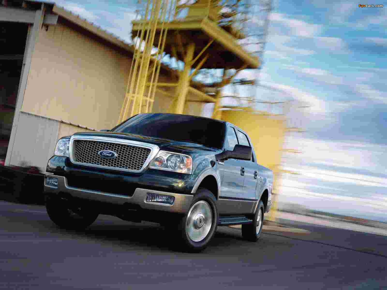 Ford F-150 Lariat SuperCrew 2004–05 images (1600 x 1200)