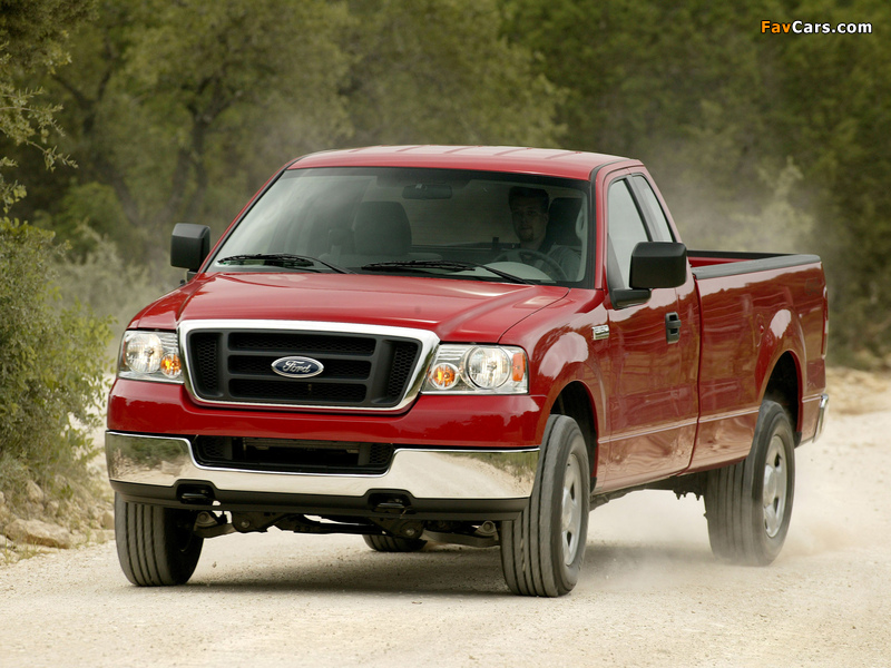 Ford F-150 XL 2004–08 pictures (800 x 600)