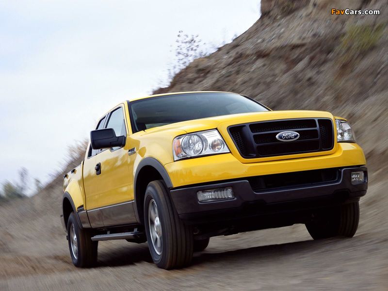 Ford F-150 FX4 2004–05 wallpapers (800 x 600)