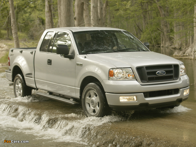 Ford F-150 STX 2004–05 wallpapers (800 x 600)