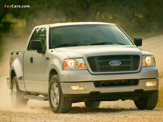 Ford F-150 STX 2004–05 wallpapers (640 x 480)